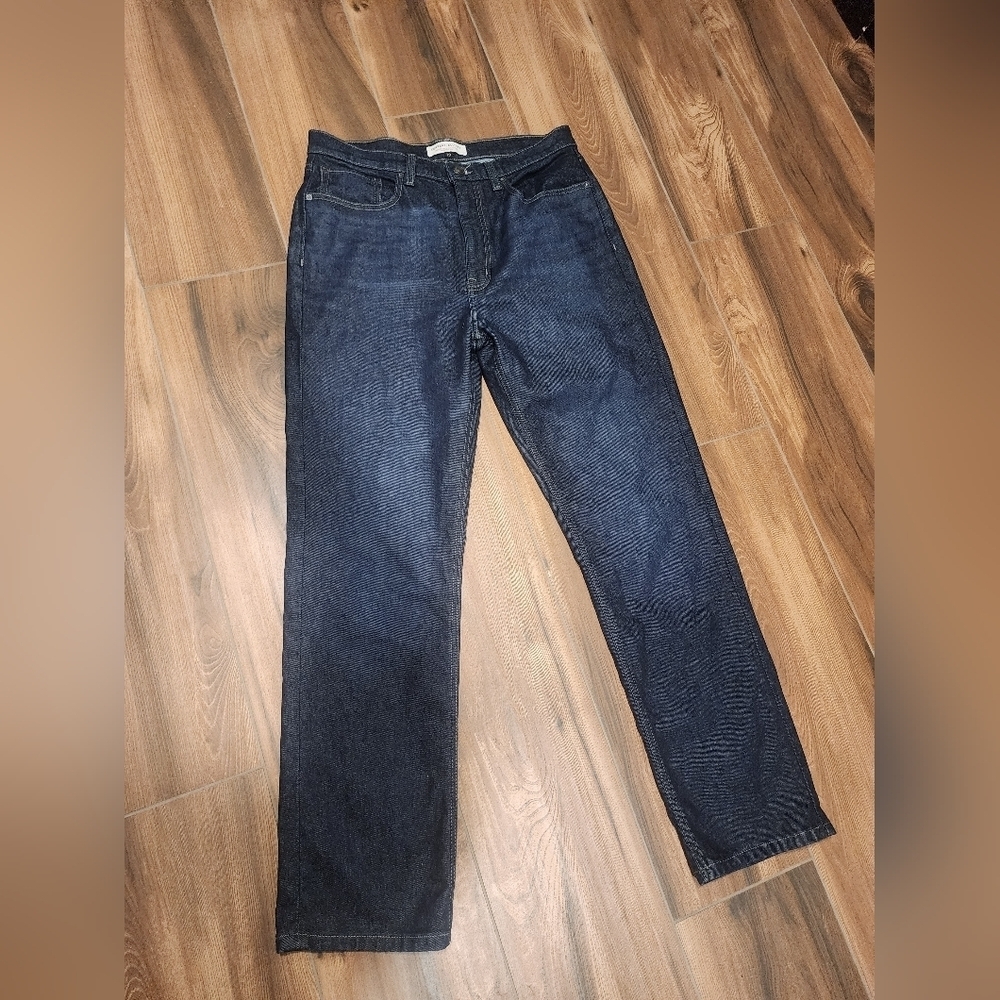 Current/Elliott Dark Wash Straight Leg Jeans | Size 29 | Premium Denim